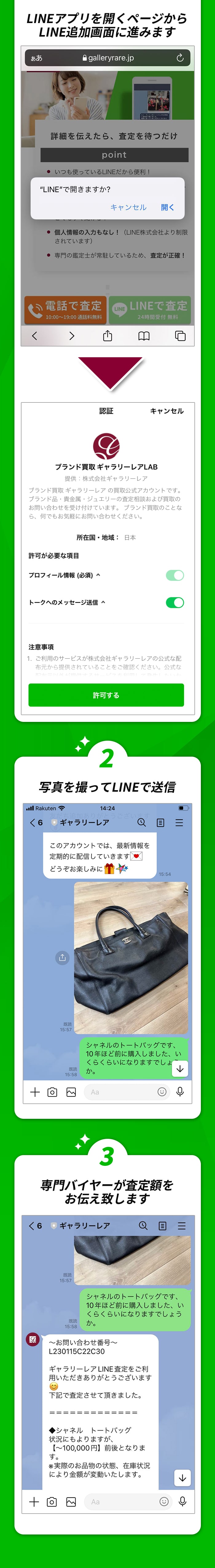 LINE登録手順