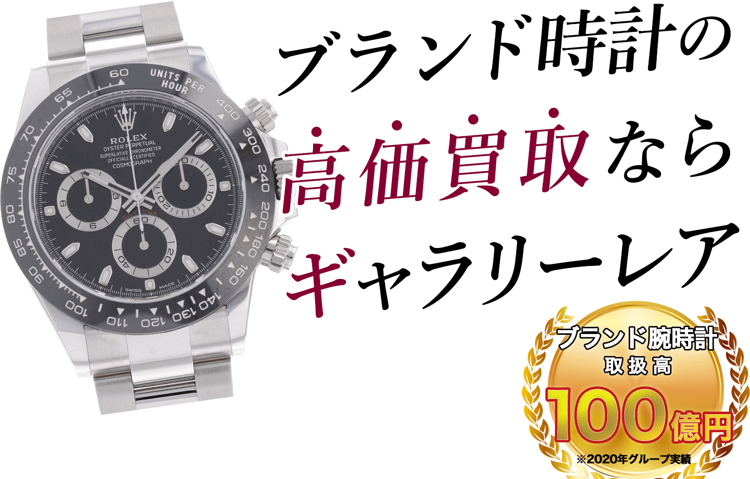 ブランド時計の高価買取ならGALLERY RARE