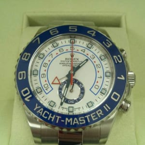ロレックス ヨットマスター2 Ref.116680 ブルーベゼル