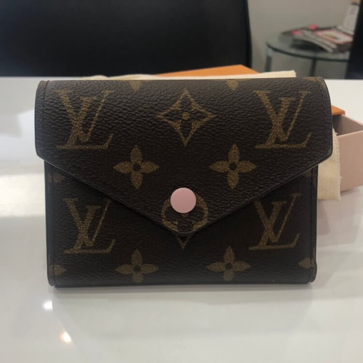 ルイヴィトン M62360 コインケース ローズ・バレリーヌ  LOUIS VUITTON ポルトフォイユ・ヴィクトリーヌ モノグラム