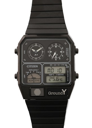 シチズンとGround Yの初コラボ腕時計、ANA–DIGI TEMPが限定発売
