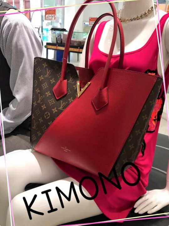 楽天市場Louis Vuitton ルイヴィトン キモノMM M40460 トートバッグ ハンドバッグ モノグラム・キャンバス ノワール ハンドバッグ