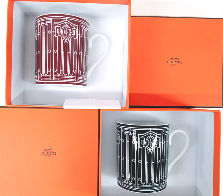 エルメス(HERMES) 2017年に発表されたアッシュデコのマグカップ