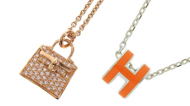 エルメス HERMES ネックレス ペンダント-