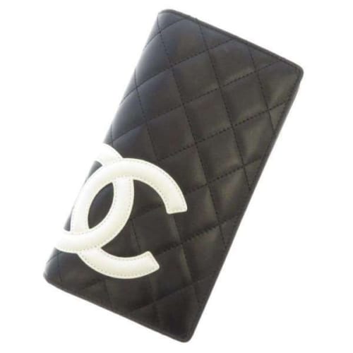 CHANEL◇長財布/--/BLK/メンズ - labaleinemarseille.com