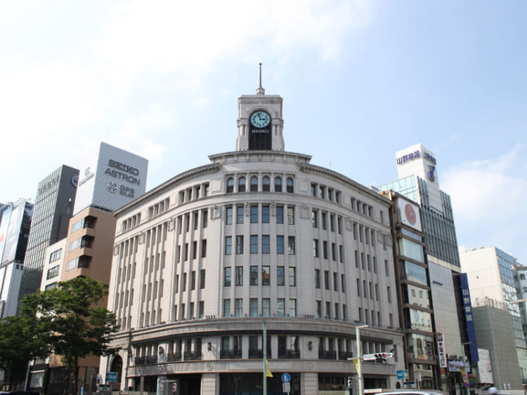 銀座駅から徒歩1分の好立地