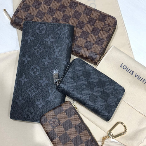 ルイヴィトン 長財布 ダミエ モノグラム 財布 LOUIS VUITTON - 長財布