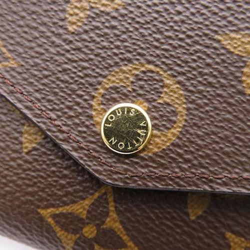 ルイヴィトンの長財布の素材：モノグラムキャンバス