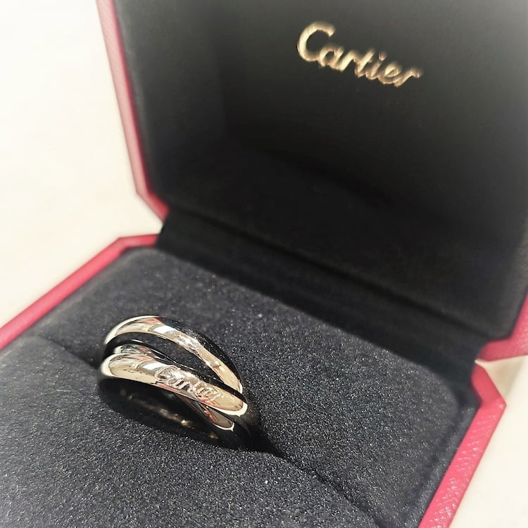 カルティエ (CARTIER) トリニティ #59 19号 セラミック リング ...