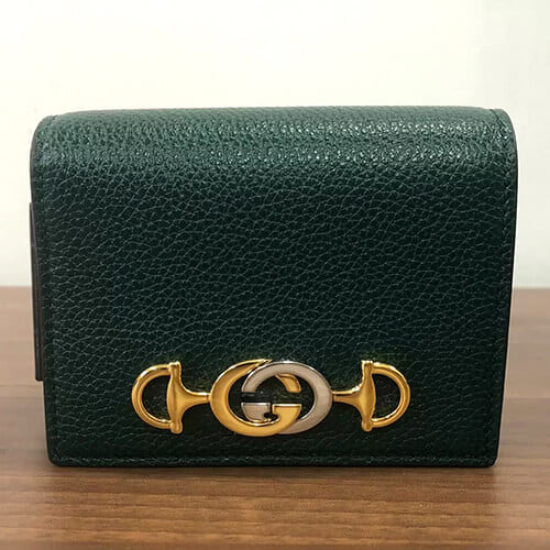 美品 GUCCI グッチ 折り財布 三つ折り ハート スター シルヴィ