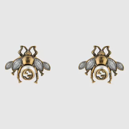 GUCCI ハチ 蜂 ピアス 片耳 アクセサリー ピアス(両耳用) アクセサリー