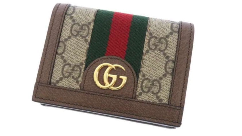 GUCCI グッチ 新品未使用 ハート ウォレット 二つ折り財布-