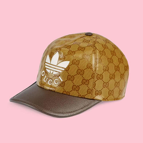 adidas×Gucciコラボベースボールキャップ