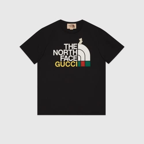 GUCCIのノースフェイスコラボのTシャツ