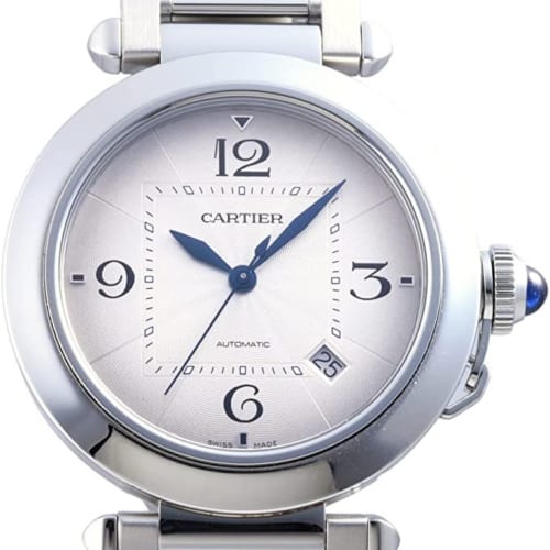 カルティエ Cartier パシャ ドゥ ウォッチ WSPA0009 シルバー文字盤 腕時計 メンズ (W212944) [並行輸入品]