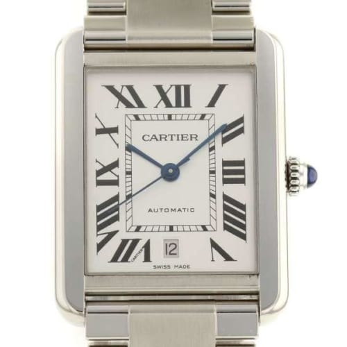 カルティエ タンク ソロ XL W5200028 Cartier 腕時計 ウォッチ TANK SOLO ブレス 安心保証
