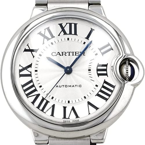 カルティエ Cartier バロンブルー ドゥ カルティエ 36MM W6920046 シルバー文字盤 腕時計 メンズ (W190955) [並行輸入品]