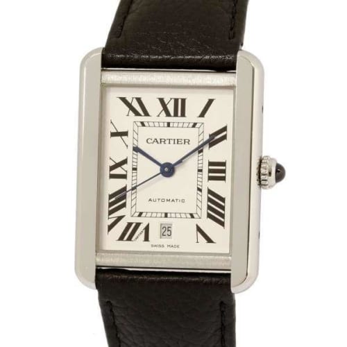 カルティエ タンク ソロ XL WSTA0029 Cartier 腕時計 ウォッチ 白文字盤 安心保証