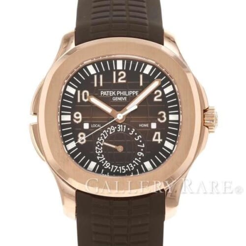 パテックフィリップ アクアノート トラベルタイム 5164R-001 PATEK PHILIPPE 腕時計