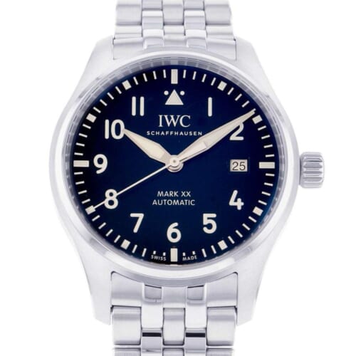 IWC パイロットウォッチ マーク XX オートマティック IW328202 腕時計 黒文字盤