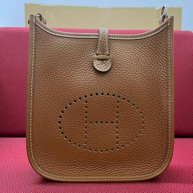 HERMES エルメス エブリン2 ゴールド トリヨン シルバー金具 超美品 ...