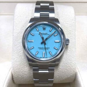 ロレックス オイスターパーペチュアル 31mm ターコイズブルー SS 277200