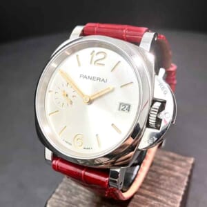 パネライ ルミノール ドゥエ 38mm シルバー SS／レザー PAM01248