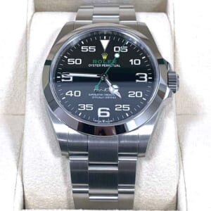 ロレックス エアキング ブラック 40mm SS 126900 ランダム番