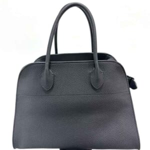 ザ ロウ マルゴー12 黒 レザー シルバー金具 W1586