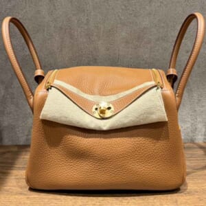 エルメス リンディ26 ゴールド トリヨンクレマンス ゴールド金具 W刻印