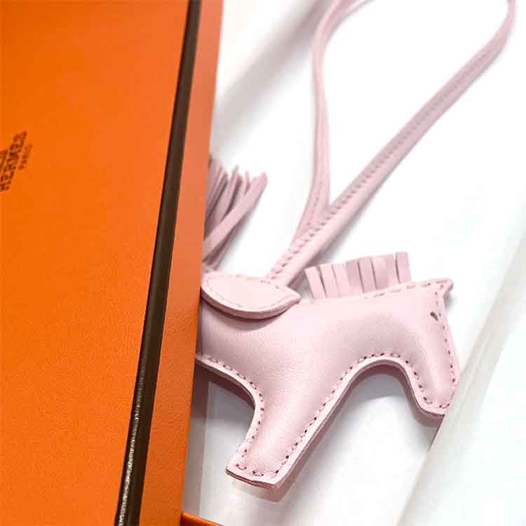 エルメス ロデオ ペガサスPM ローズダーリン ラムスキン W刻印