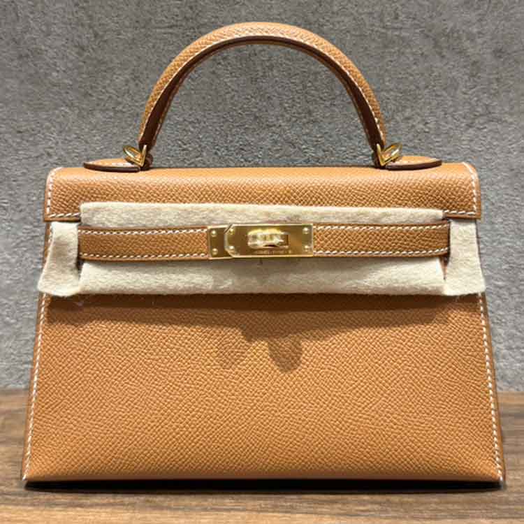 エルメス ミニケリー ドゥ ゴールド エプソン ゴールド金具 W刻印