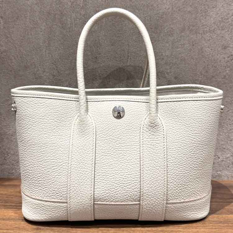 エルメス ネオ・ガーデン23 べトン ネゴンダ シルバー金具 W刻印