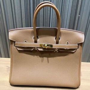 エルメス バーキン25 ゴールド トゴ ゴールド金具 Z刻印