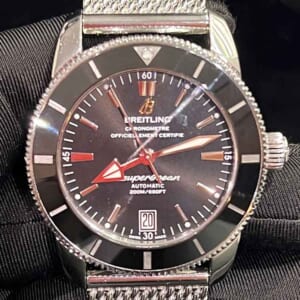 ブライトリング スーパーオーシャン ヘリテージ2 42mm ブラック文字盤 SS AB201012/BF73