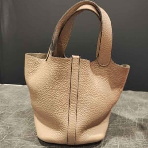 エルメス ピコタンロックPM トゥルティエールグレー トリヨンクレマンス シルバー金具 □P刻印