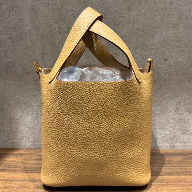 エルメス ピコタンロックPM ビスキュイ トリヨンクレマンス ゴールド金具 K刻印