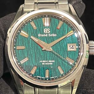 セイコー グランドセイコー エボリューション9 コレクション 白樺 40mm グリーン文字盤 SS SLGH011