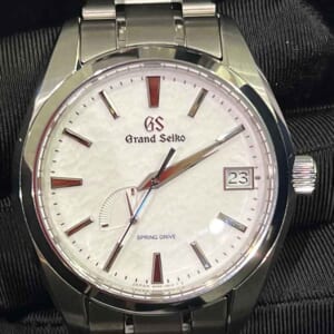 セイコー グランドセイコー ヘリテージコレクション スプリングドライブ 雪白 41mm ホワイト文字盤 Ti SBGA211