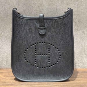 エルメス エブリンTPM アマゾン 黒 トリヨンクレマンス シルバー金具 K刻印
