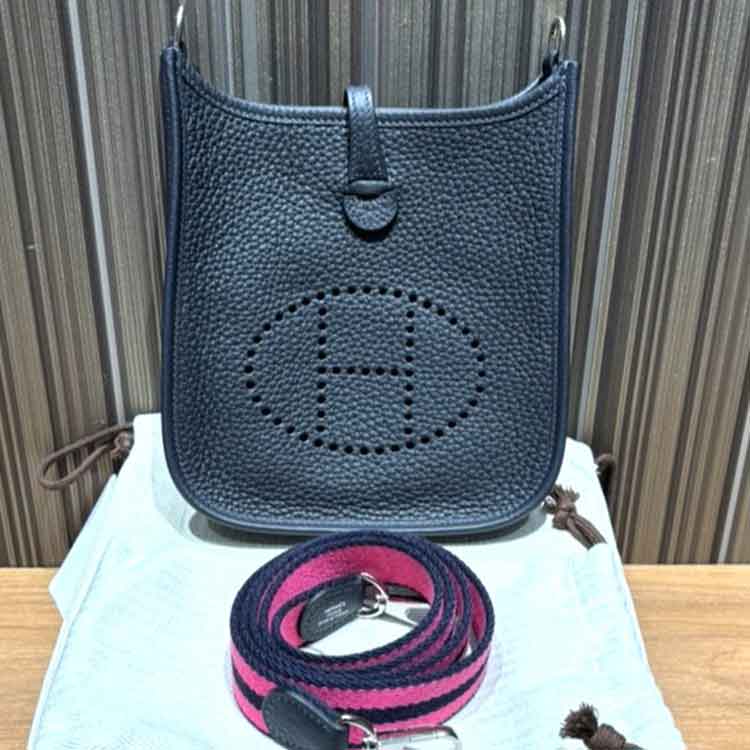 エルメス エブリンTPM アマゾン キャバン トリヨンクレマンス シルバー金具 B刻印