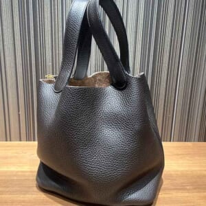 エルメス ピコタンロックMM エベンヌ トリヨンクレマンス ゴールド金具 Z刻印