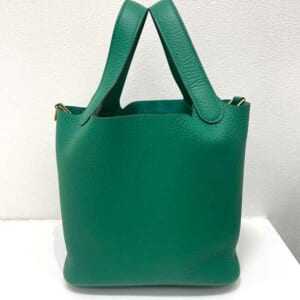 エルメス ピコタンロックPM ヴェールヴェルディゴ トリヨンクレマンス ゴールド金具 W刻印