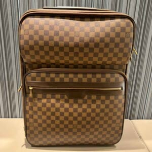 ルイ・ヴィトン ダミエ・エベヌ べガス55 ブラウン ゴールド金具 N23297　