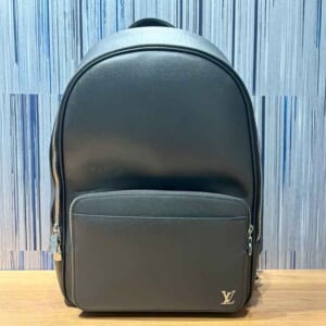 ルイ・ヴィトン タイガ アレックス・バックパック ノワール シルバー金具 M30258