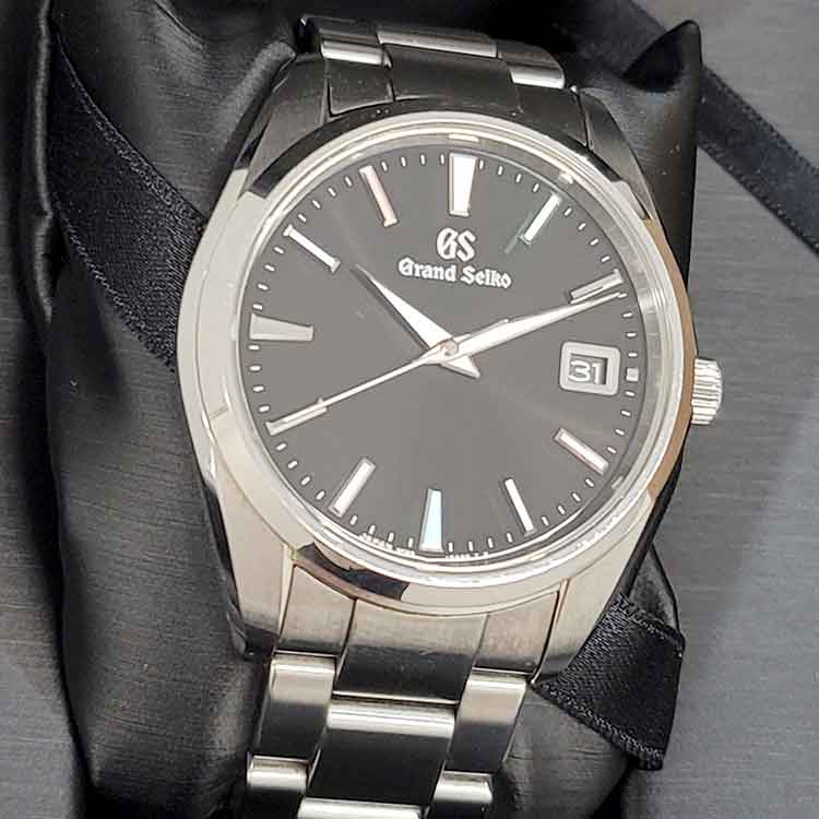 セイコー グランドセイコー ヘリテージコレクション 44mm ブラック文字盤 SS SBGP011