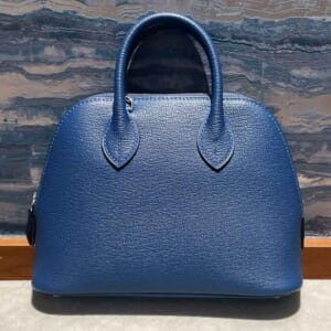 エルメス ボリード1923 ミニ ブルータイ シェブルミゾル シルバー金具 K刻印