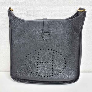 エルメス エブリン3PM 黒 トリヨンクレマンス ゴールド金具 U刻印
