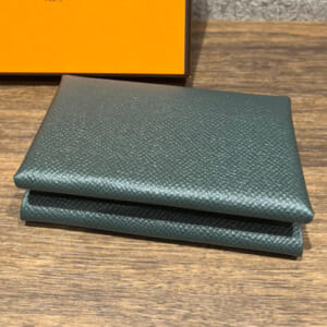 エルメス カルヴィ デュオ ヴェールマングローブ エプソン シルバー金具 K刻印