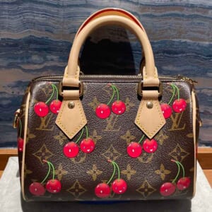 ルイ・ヴィトン モノグラム・チェリー LV×TM スピーディ・バンドリエール20 M13094
